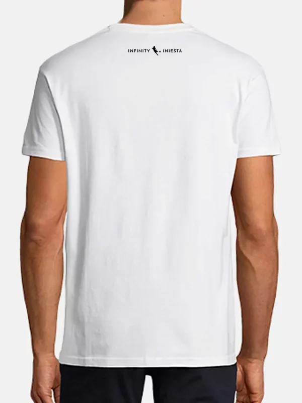 Camiseta Infinity Iniesta Tras Blanca