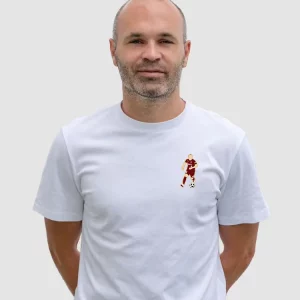 Camiseta Debut Vissel Kobe Andrés Iniesta